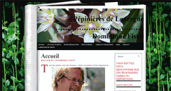 Desktop Screenshot of pepiniere-de-lavergne.fr